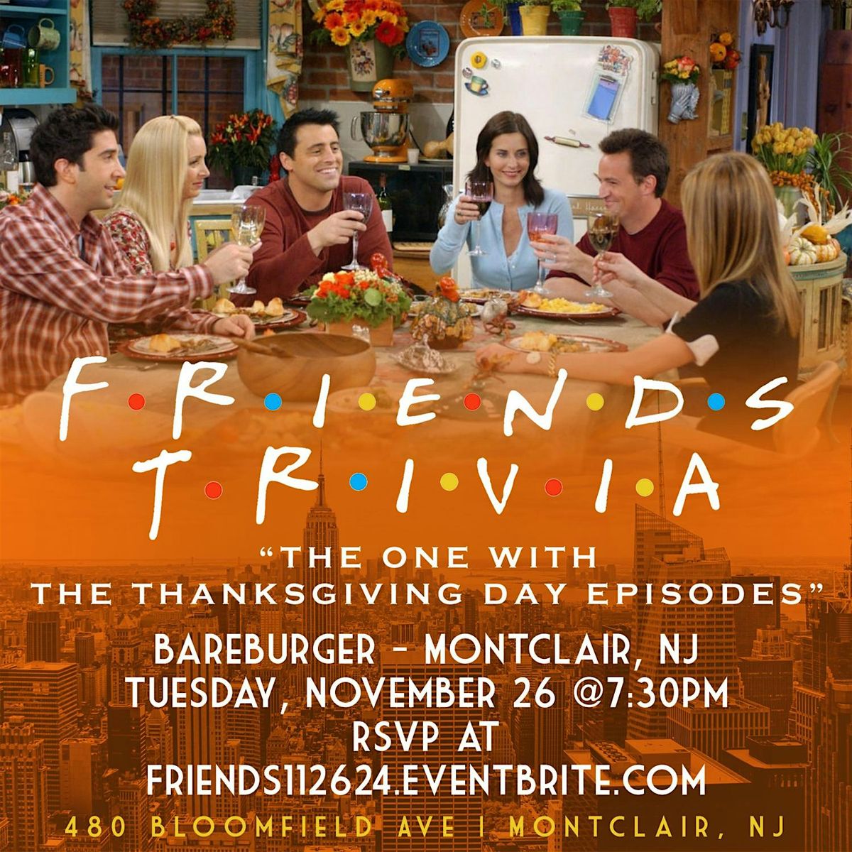 Friends Trivia: The One with the Thanksgiving Episodes