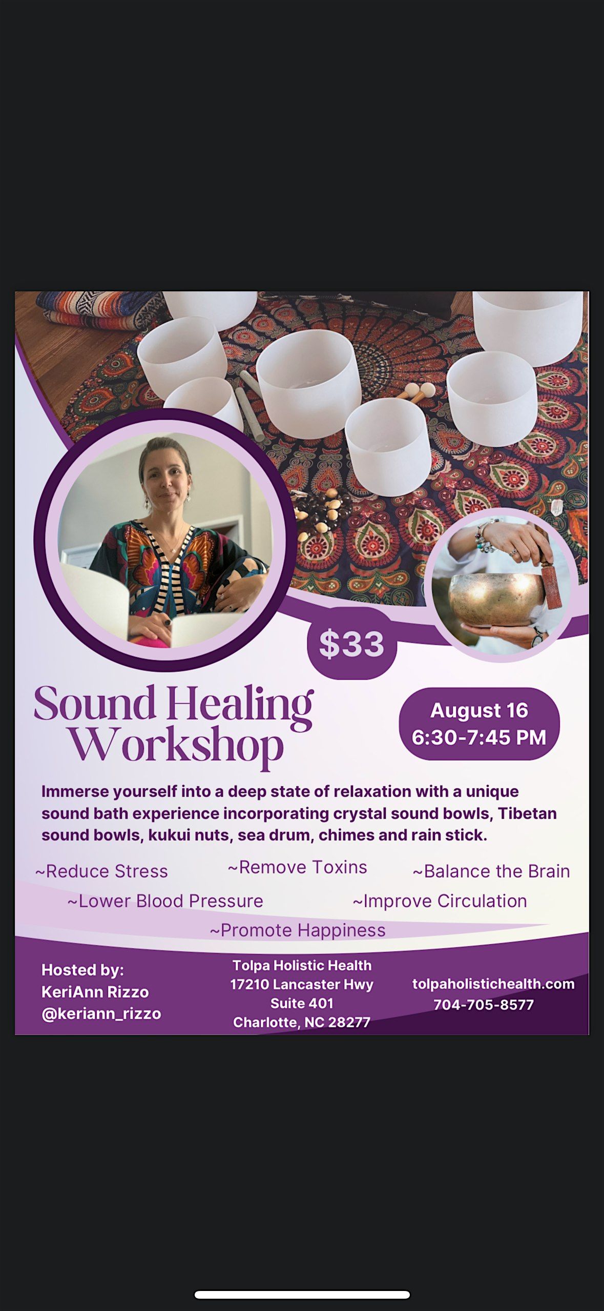 Meditation and Sound Healing Oasis