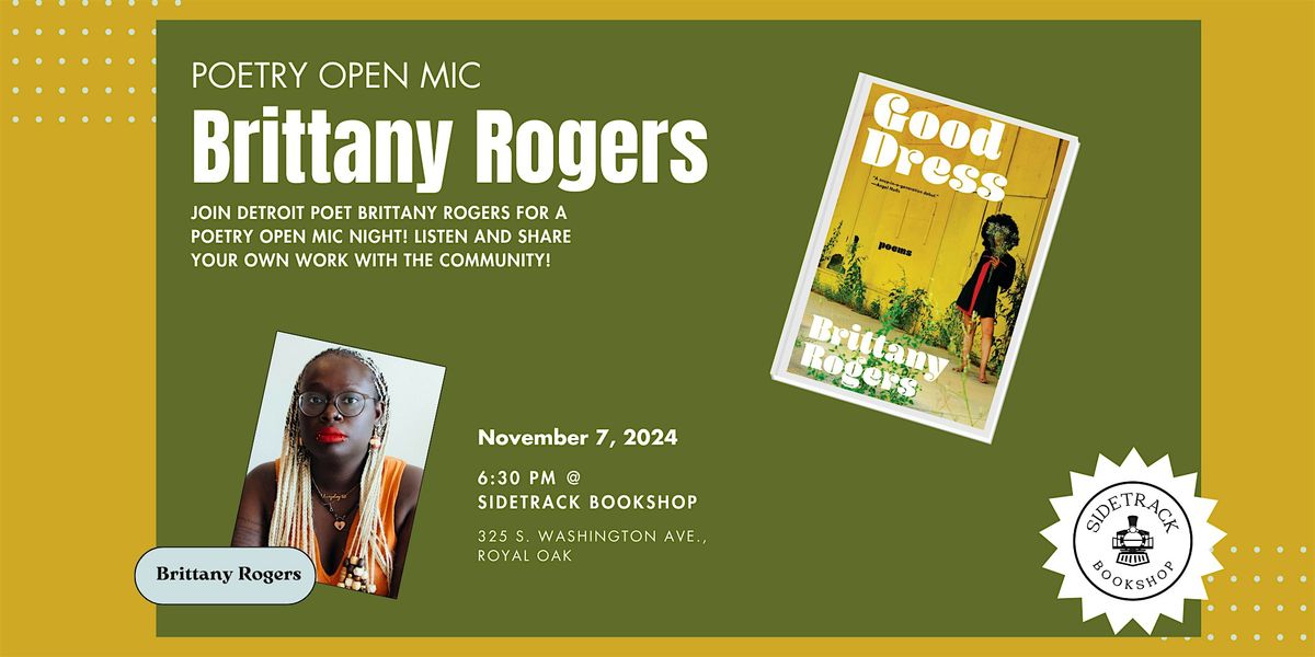 Open Mic Night feat. Brittany Rogers