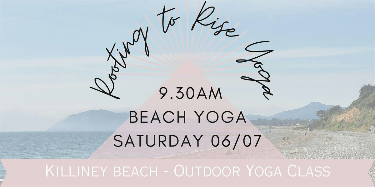 Killiney Beach Yoga (6th July)