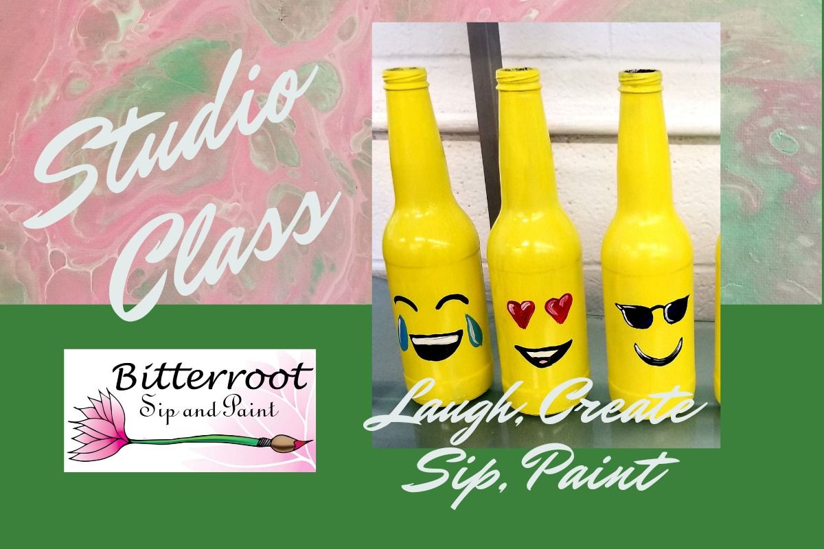 Studio Class- Emoji Bottles