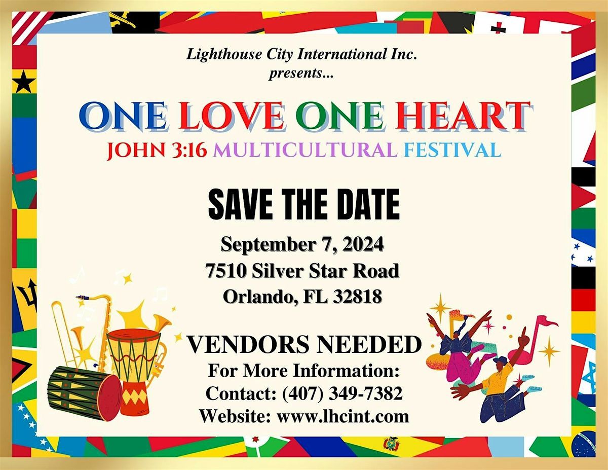 ONE LOVE ONE HEART MULTI CULTURAL FESTIVAL