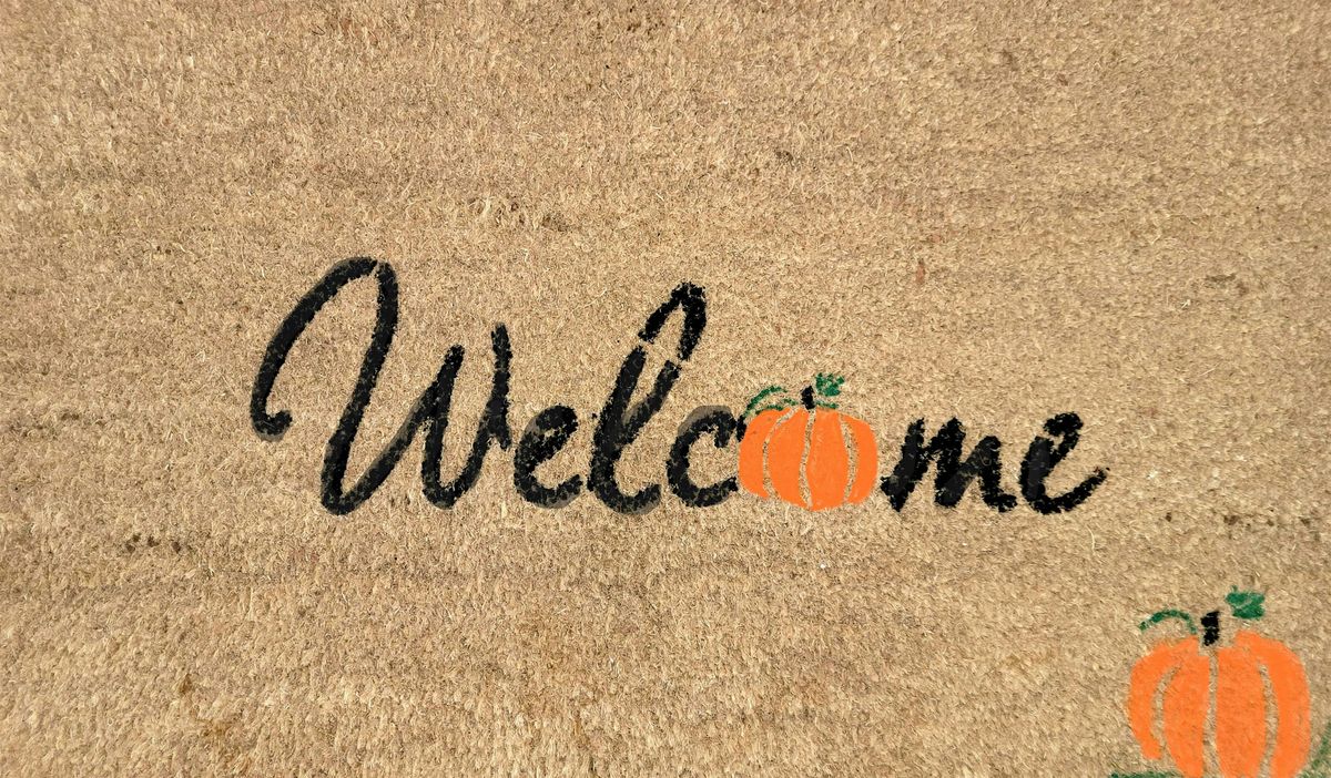 Adult Craft: Welcome Mat