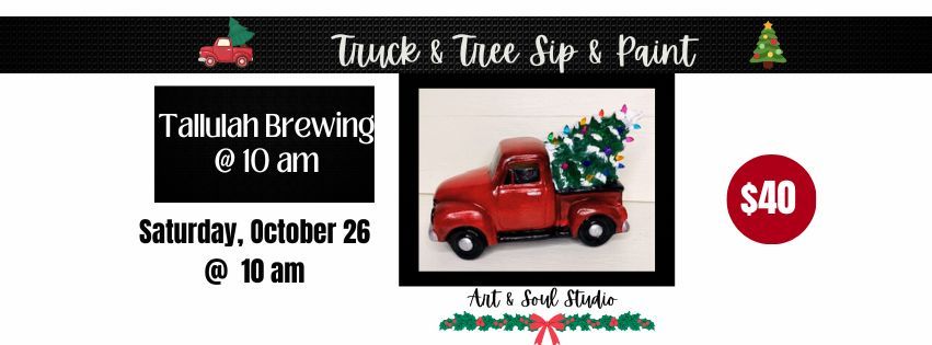 Christmas Truck and Tree @ Tallulah Brewing EXTENDED Pre Sale-Sale ends on August 17.