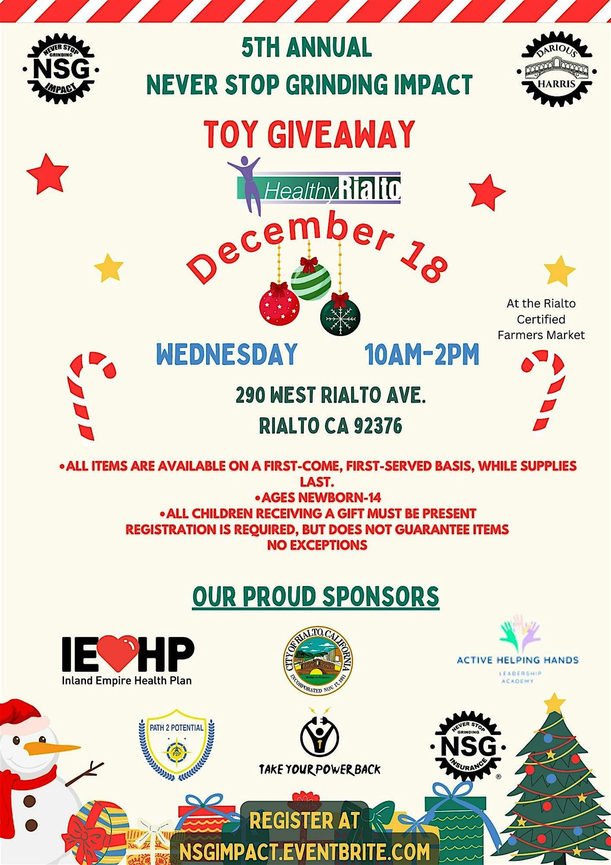 5th Annual Christmas Toy Drive