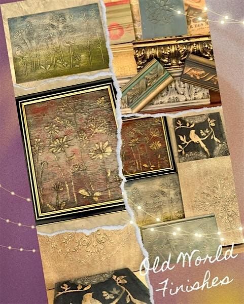 Old World Finishes Workshop with Maureen Bane