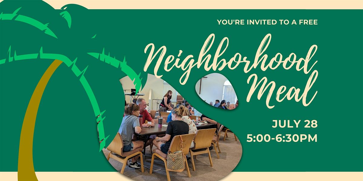 Free Neighborhood Meal