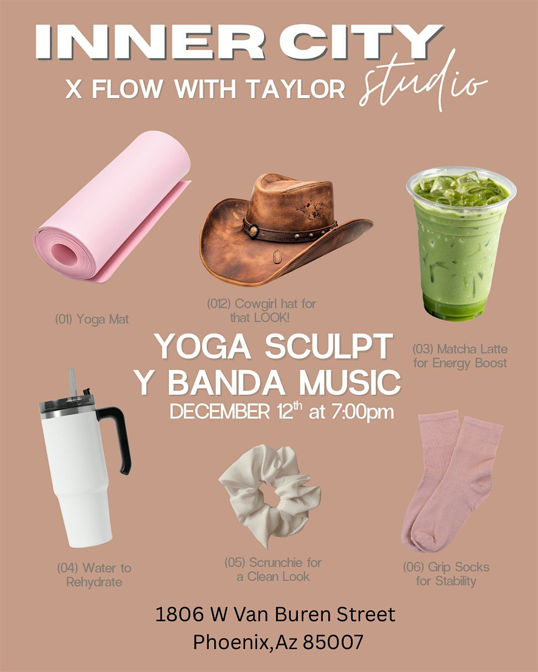YOGA SCULPT Y BANDA MUSIC