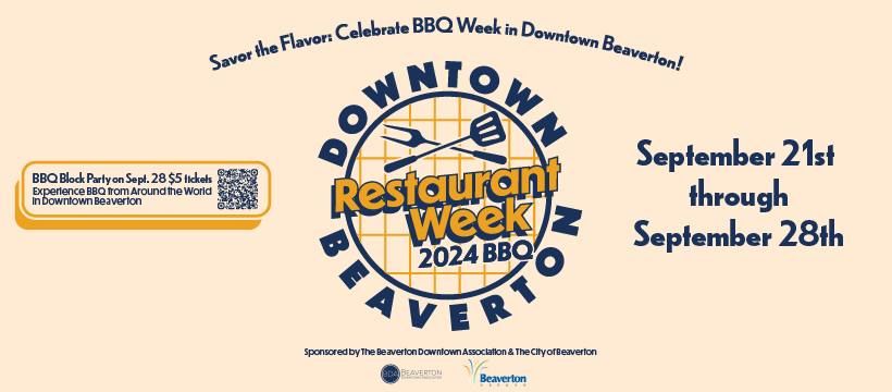 Downtown Beaverton Restaurant Week