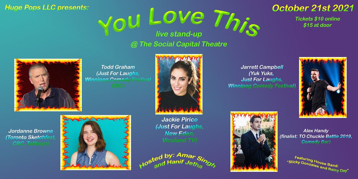 YOU LOVE THIS: Stand-Up Showcase