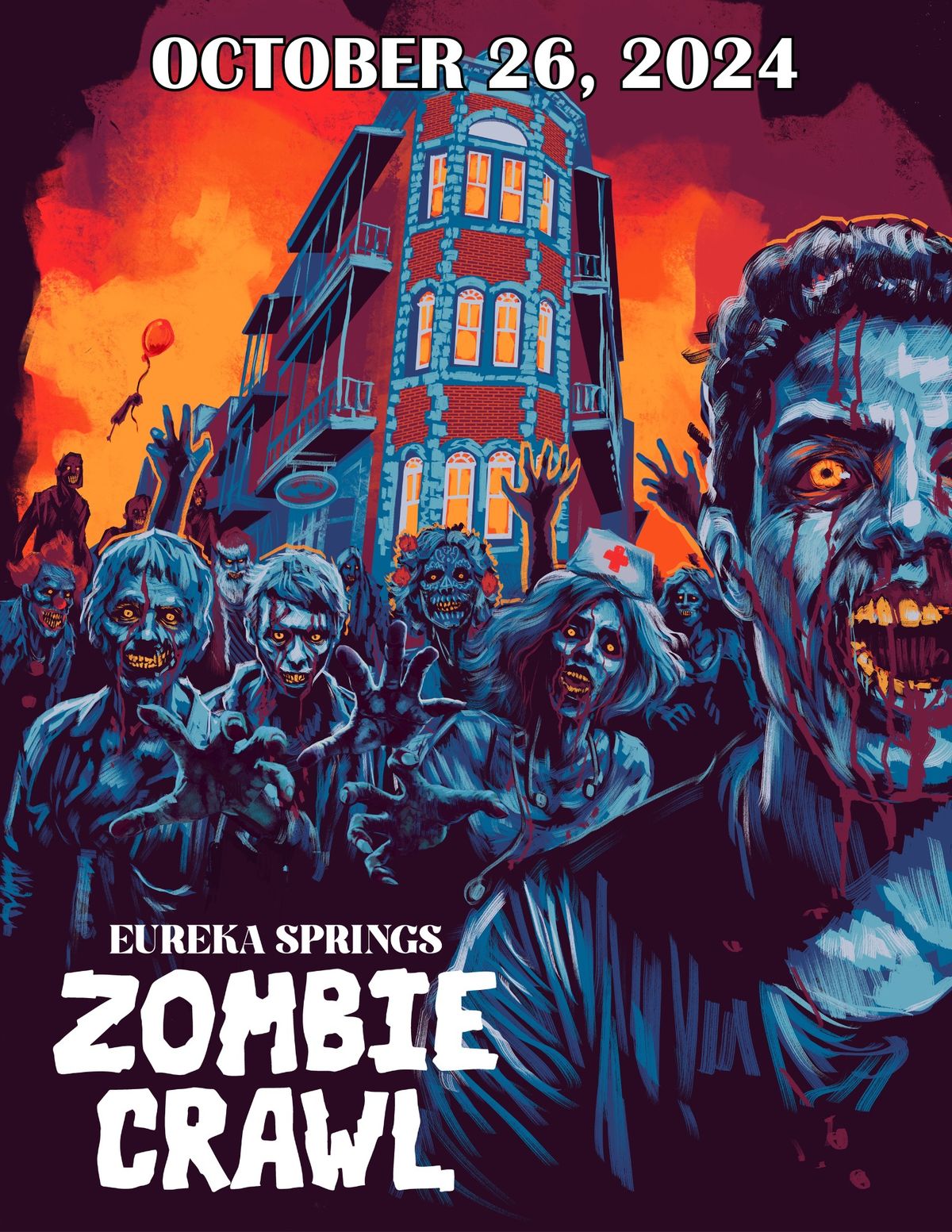 Eureka Springs Zombie Crawl 2024