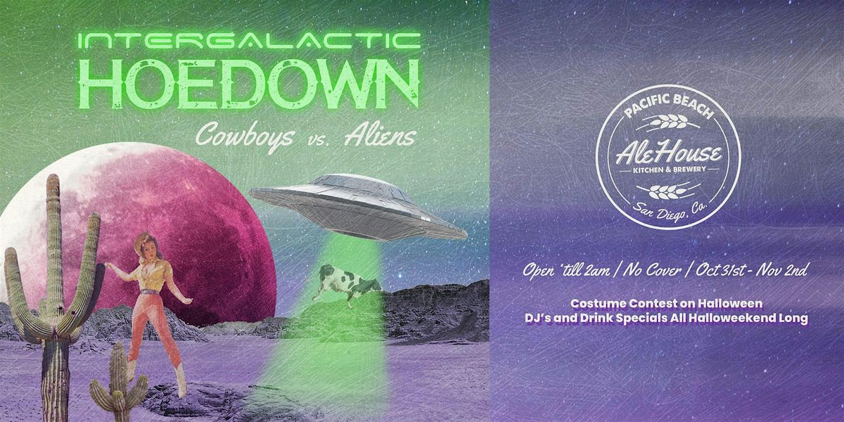 Intergalactic Hoedown: Cowboys vs. Aliens Halloween Party