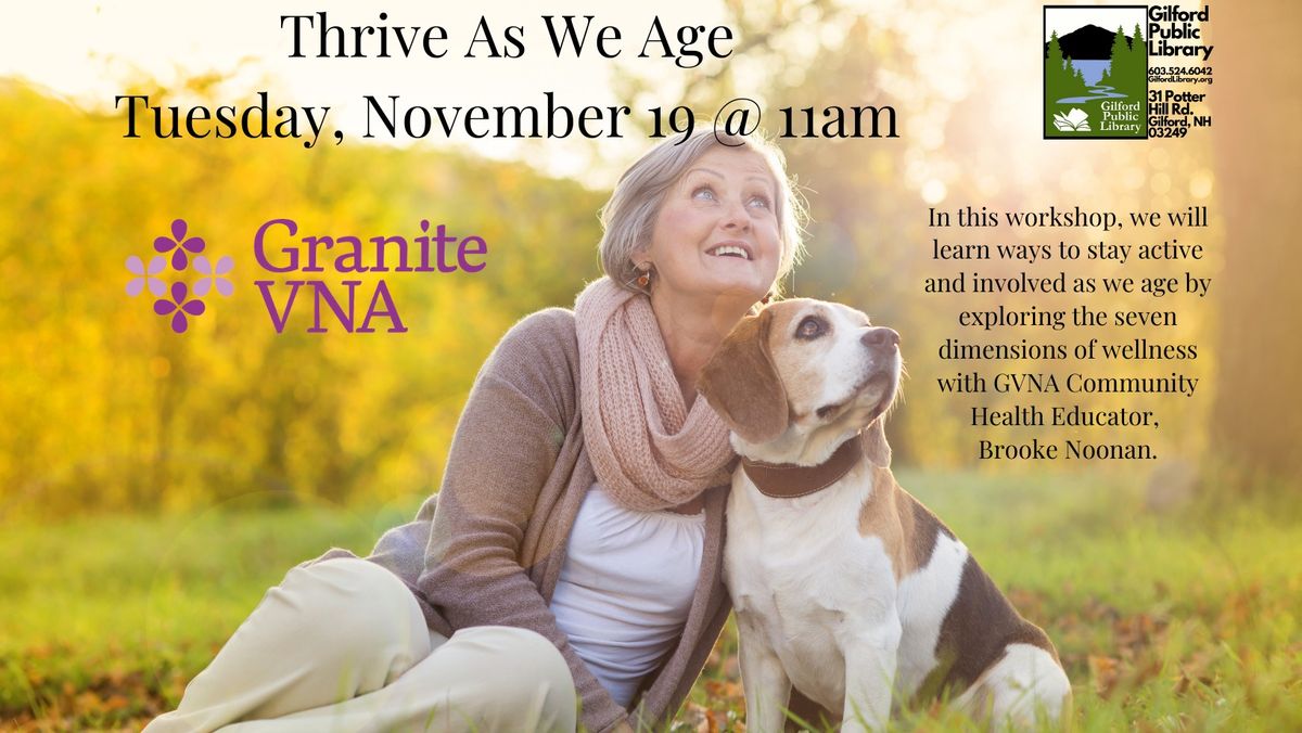 Thrive As We Age 