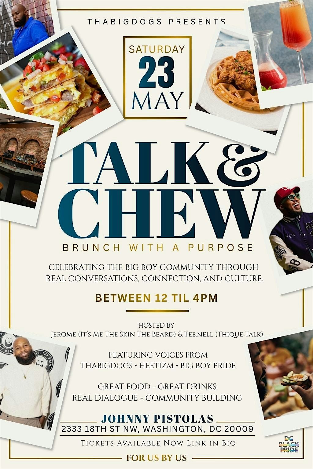 THABIGDOGS Talk & Chew Brunch | DC Black Pride 2026