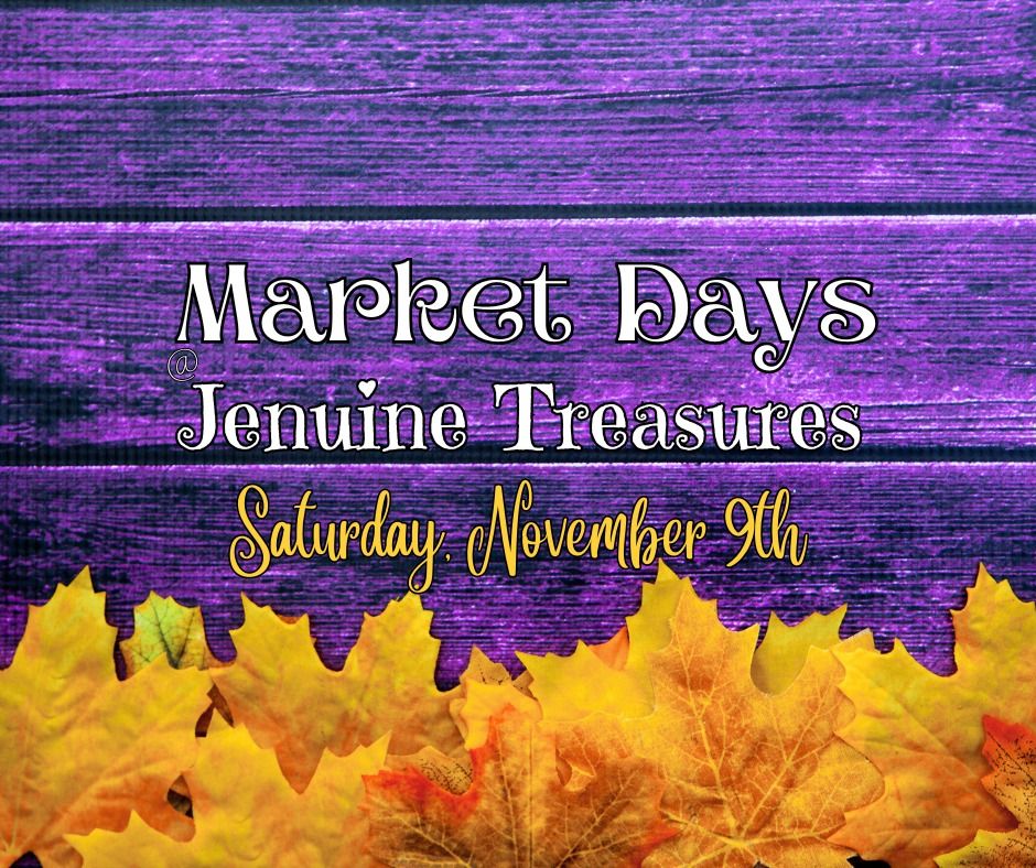 November 9th Market Days