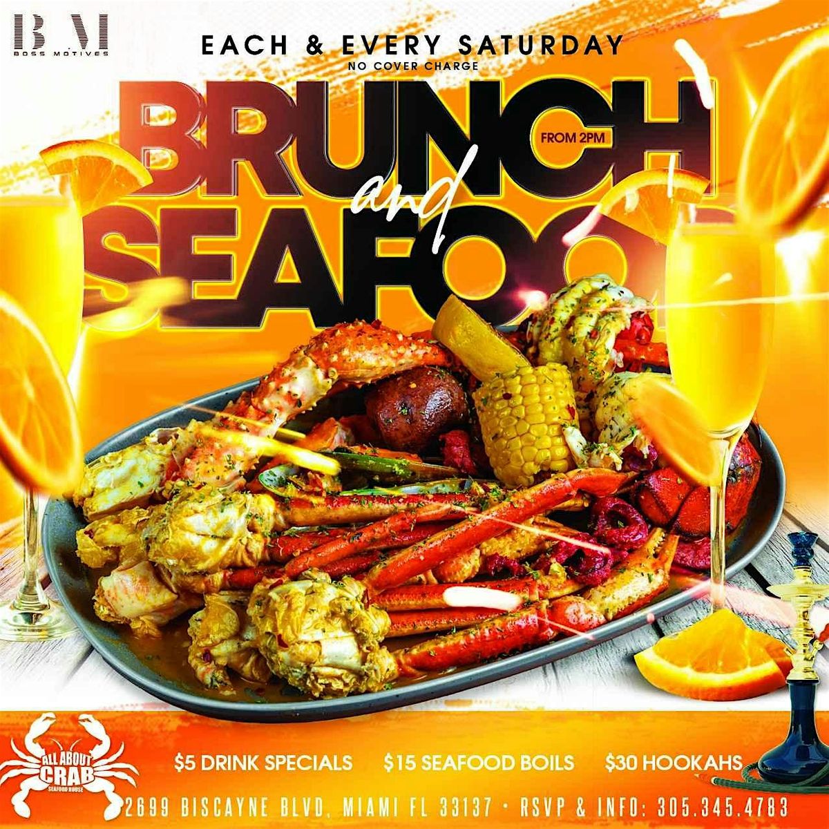 SEAFOOD BRUNCH & DAYPARTY