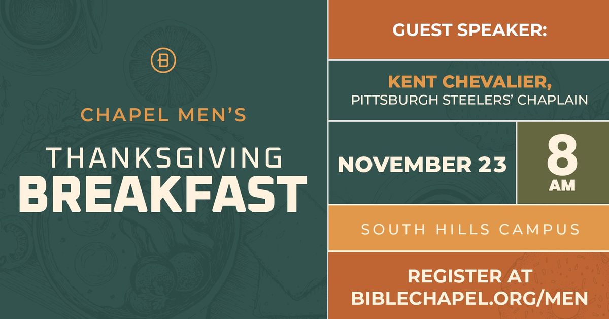 Men's Thanksgiving Breakfast