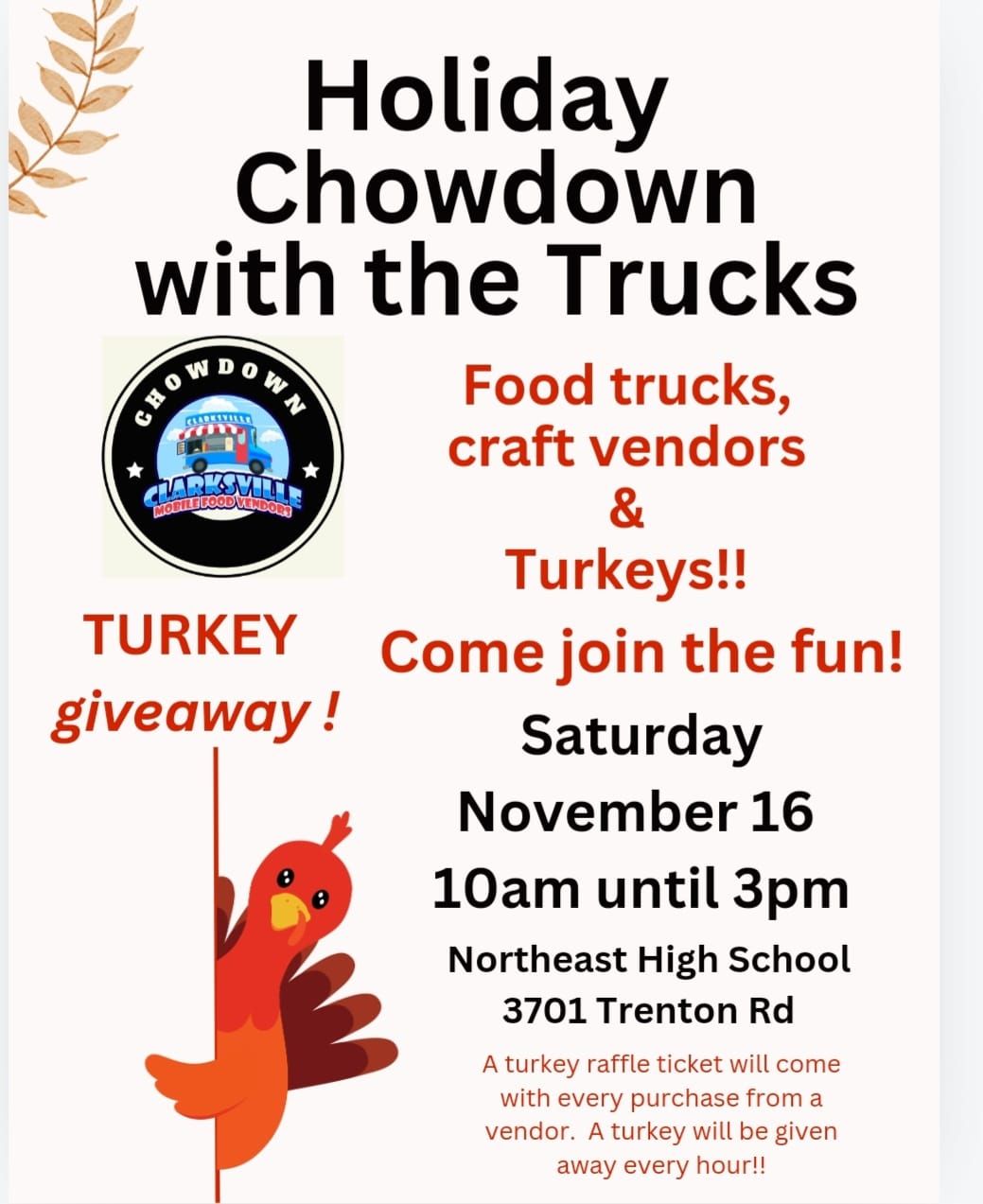 Holiday Chowdown with the Trucks