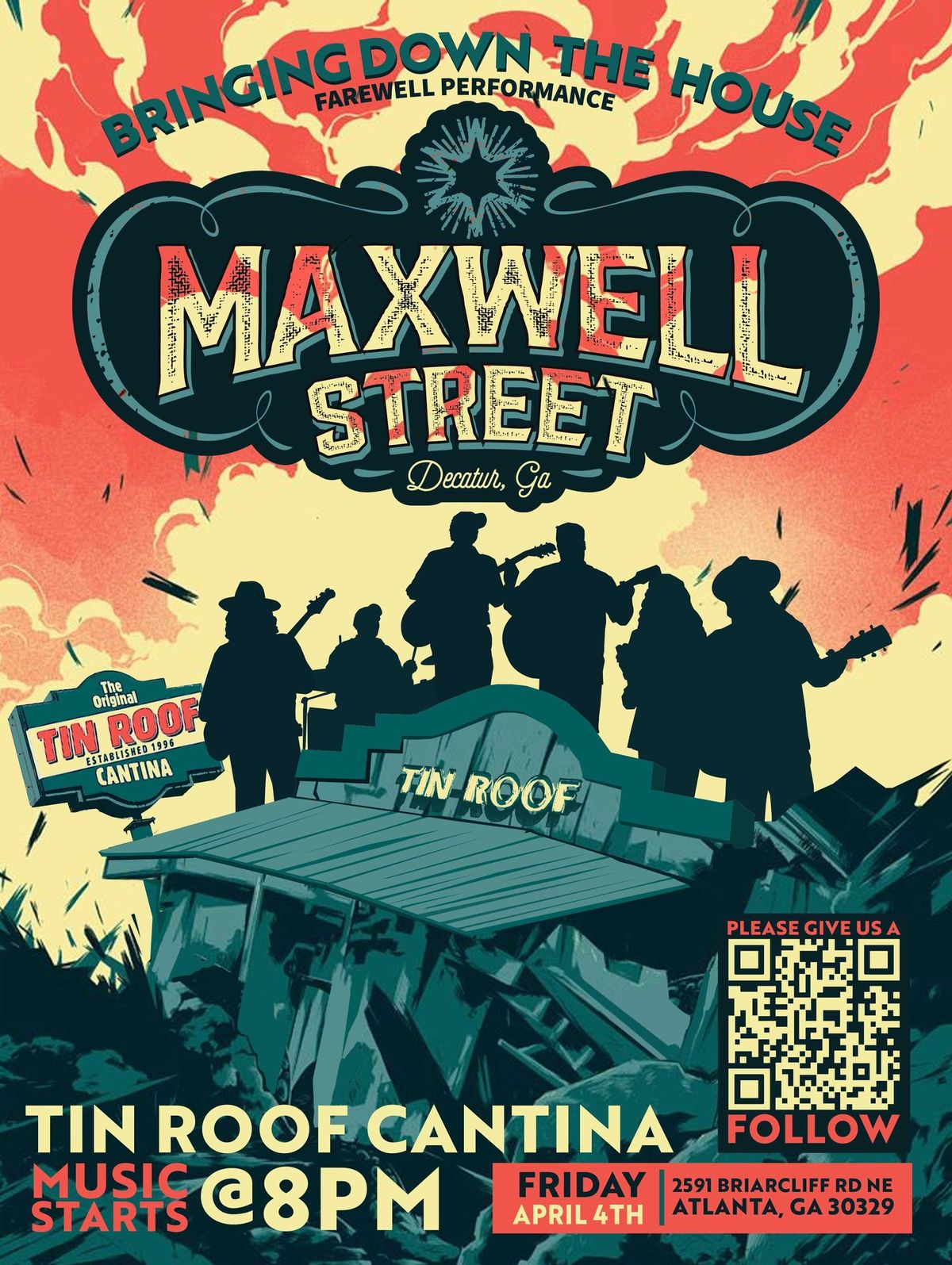 Maxwell Street @ Tin Roof Cantina