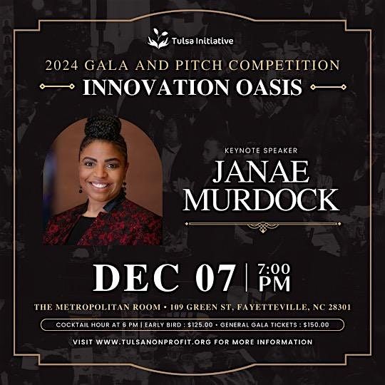 Tulsa Initiative 2024 Gala and Pitch Competition: Innovation Oasis