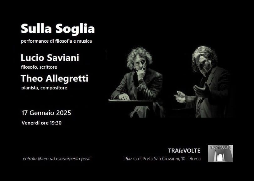 Theo Allegretti e Lucio Saviani_ SULLA SOGLIA