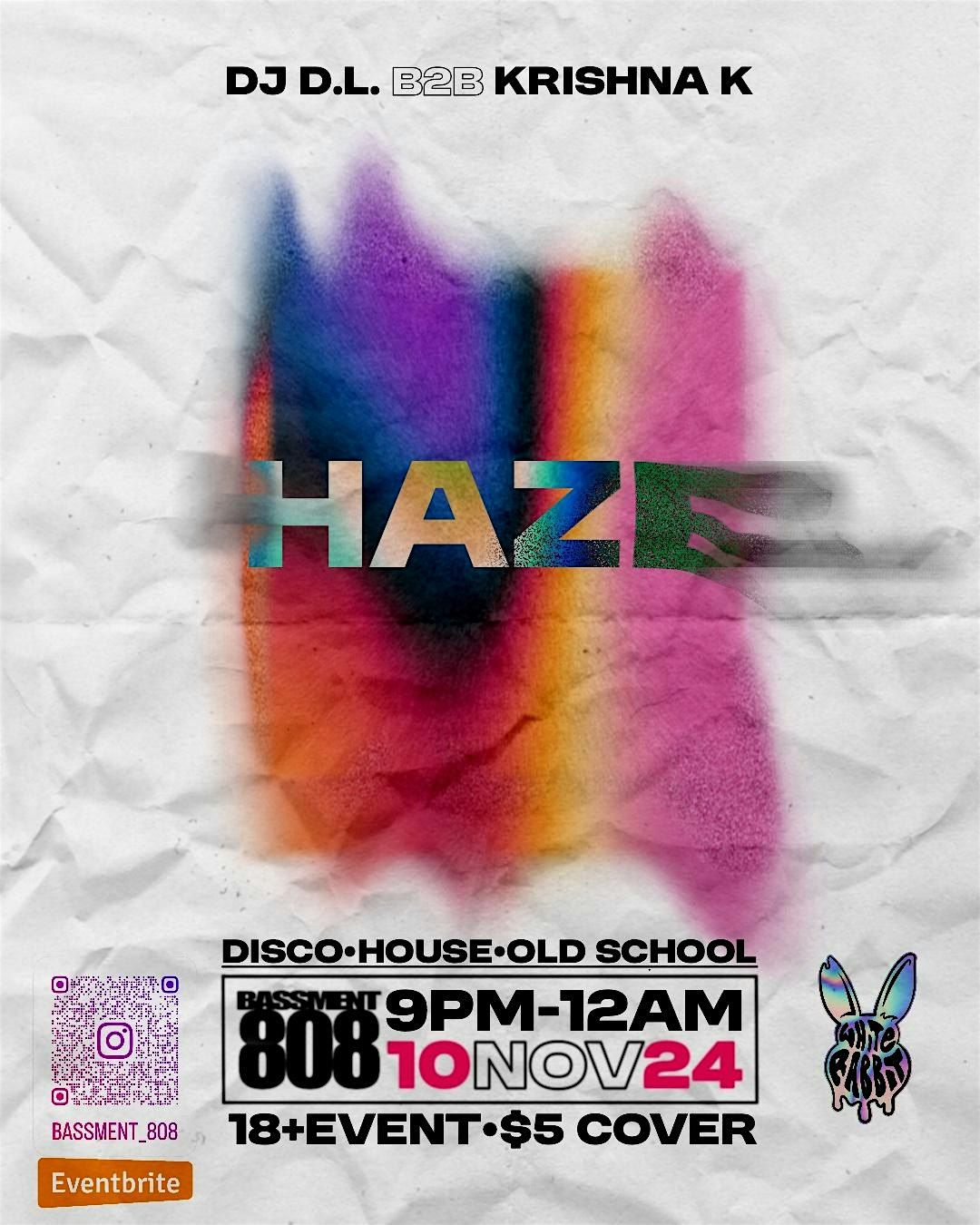 BASSMENT 808: HAZE DISCO NIGHT