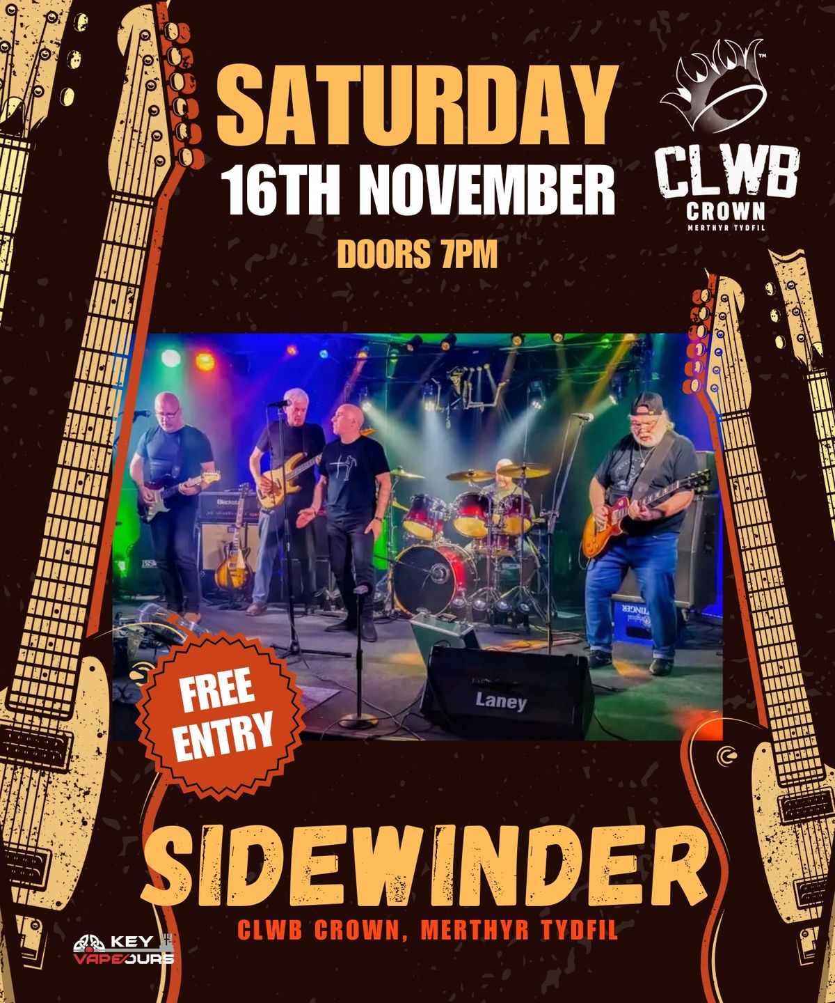 Sidewinder | LIVE BAND