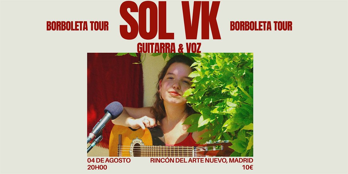 Sol Vk, Concierto Voz & Guitarra