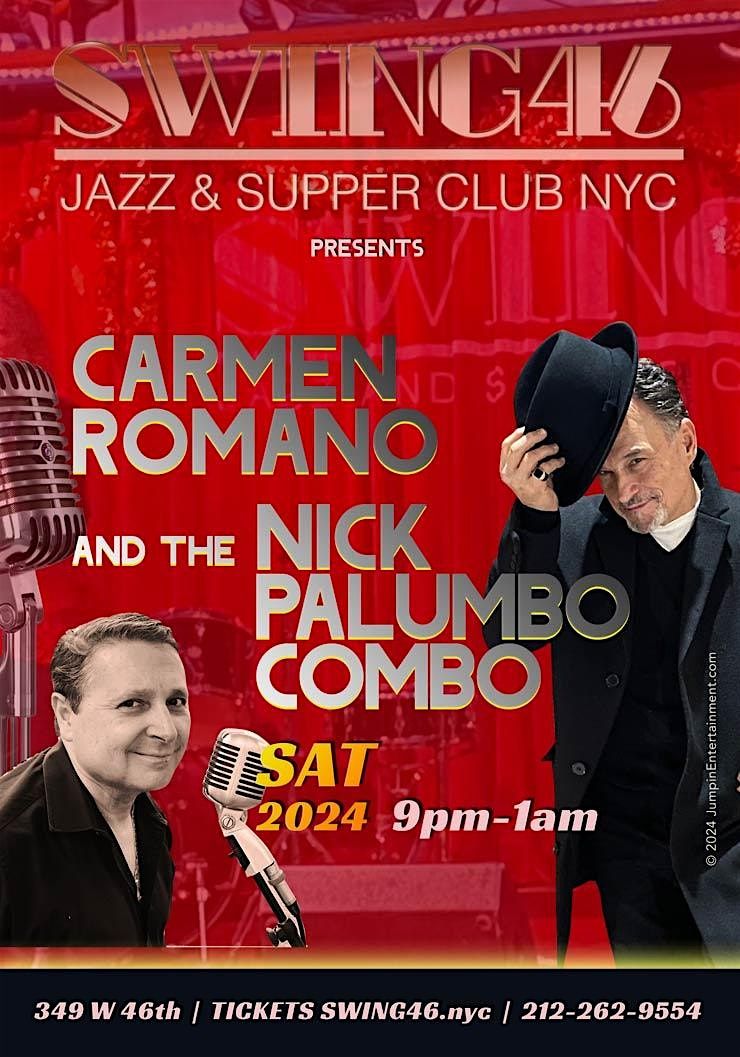 Carmen Romano & The Nick Palumbo Combo | SAT