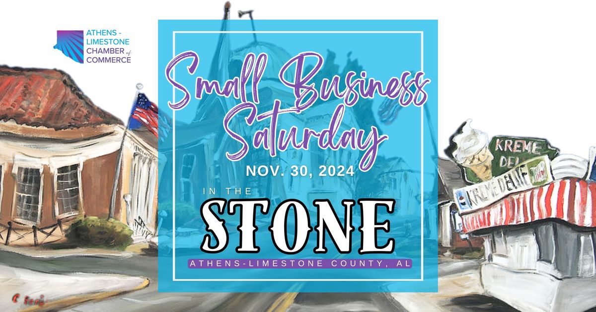 2024 Small Business Saturday in The Stone