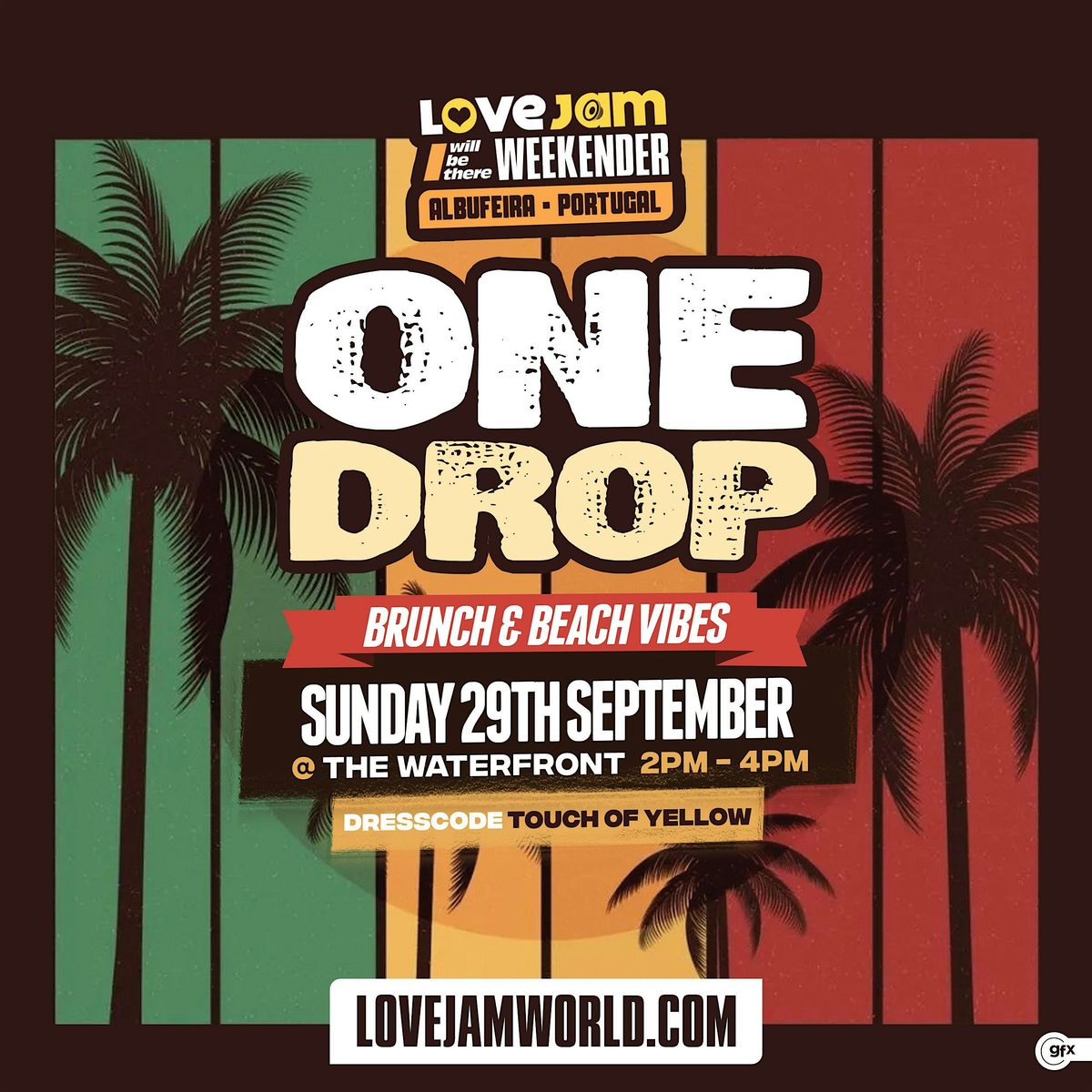 Yellow Beach Party - LOVEJAM - I Will Be There Weekender - Portugal 2024