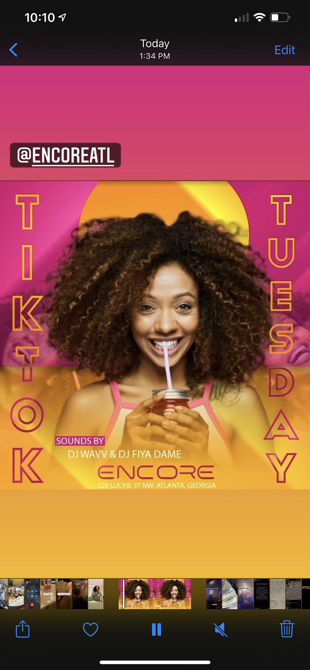 TIKTOK TUESDAYS, Encore Hookah Bar & Bistro, Atlanta, 2 August to 3 August