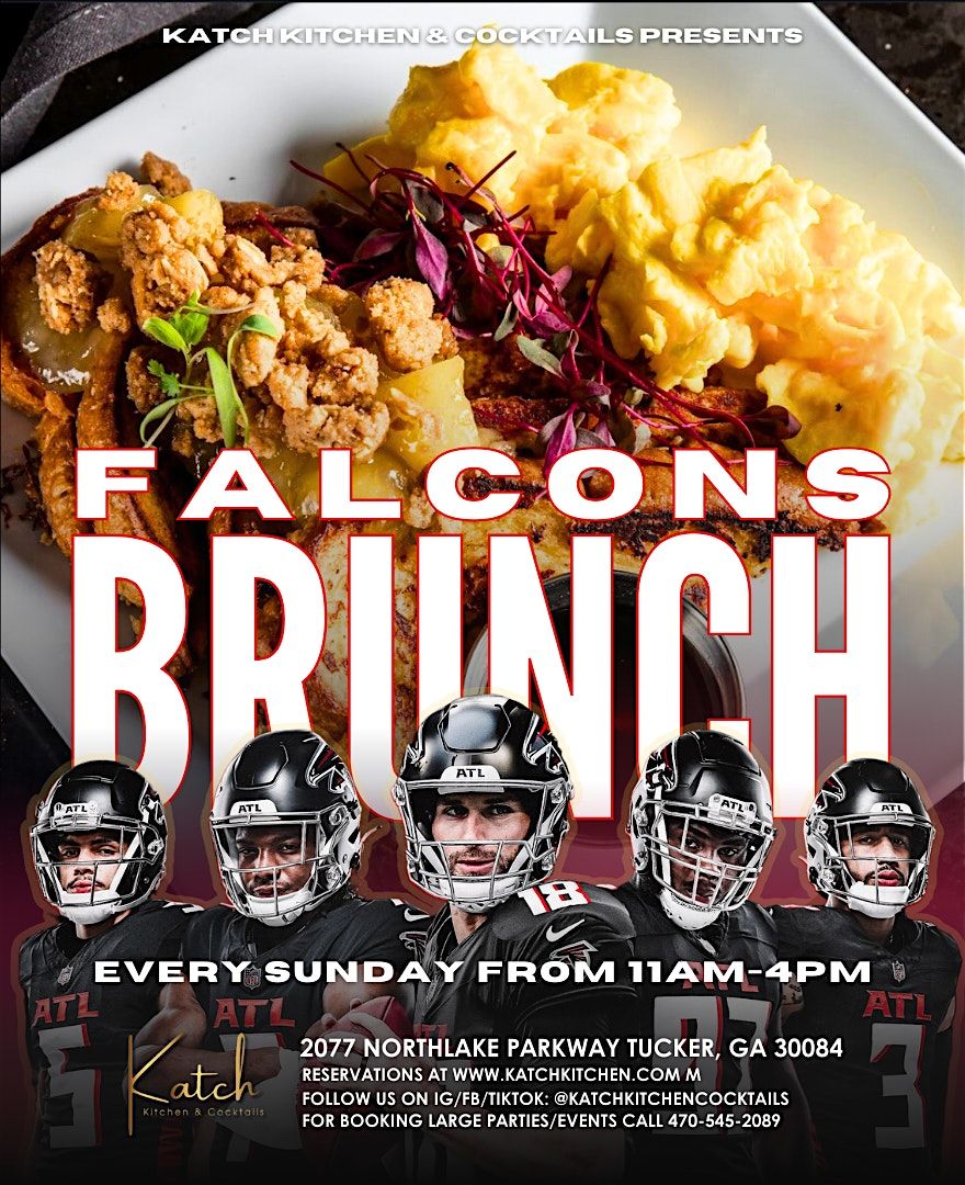 Atlanta Falcons Sunday Brunch Party @ Katch | 11am-4pm | Live DJ