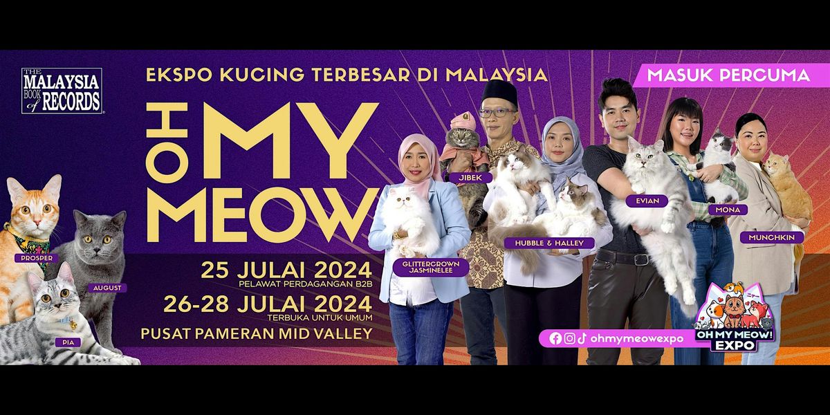OH MY MEOW EXPO 2024 MID VALLEY KL