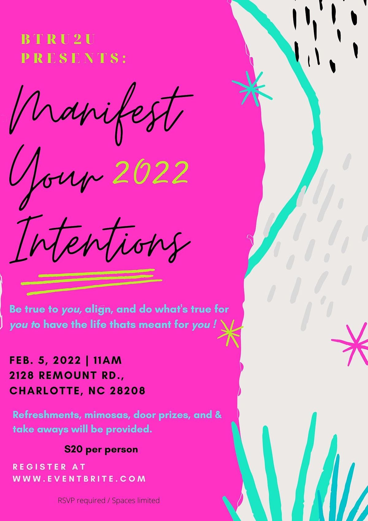 Manifest Your 2022 Intentions