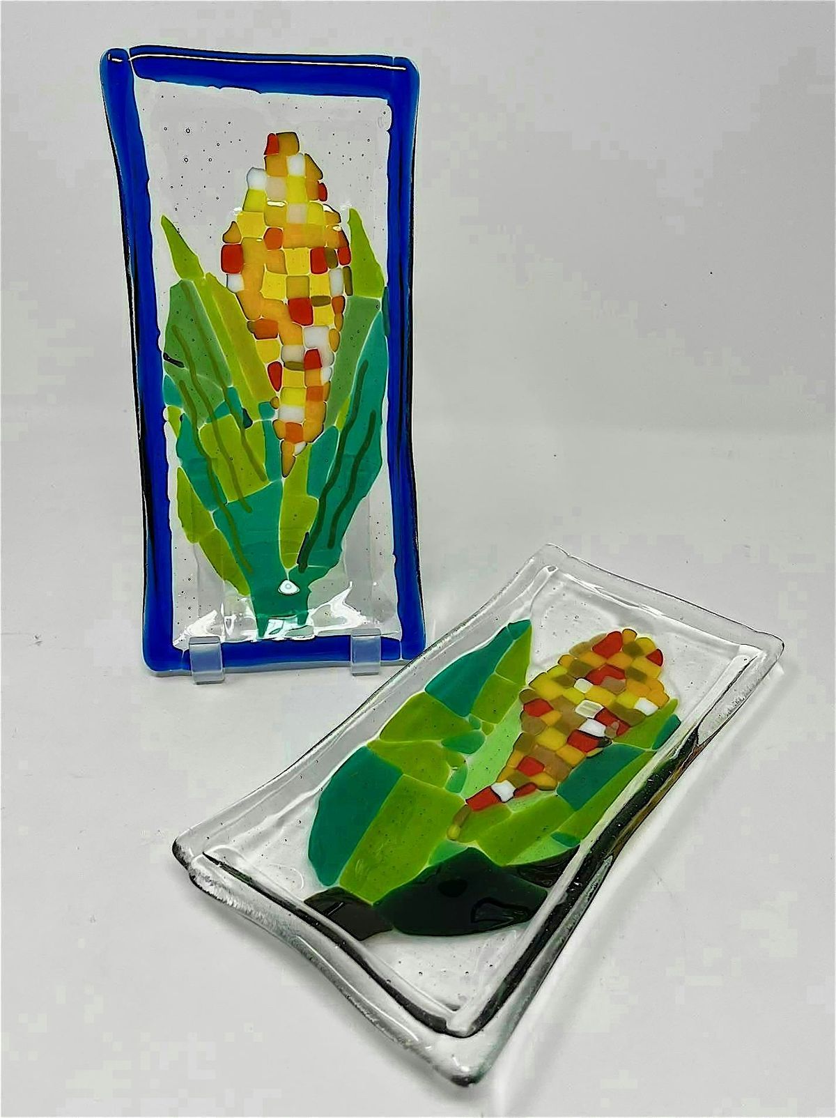 Create your own "Slumped" glass Corn Tray...you are in Indiana!