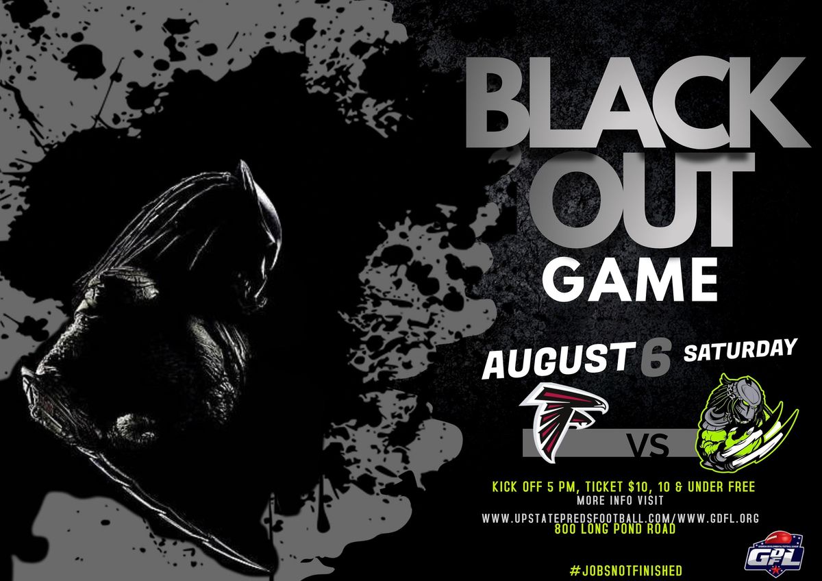 Upstate Predators vs NY Falcons, 800 Long Pond Rd, Rochester, 6 August 2022
