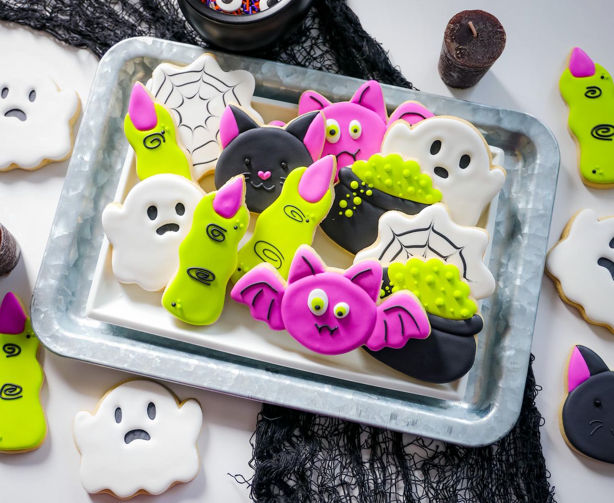 Make Boo-tiful Cookies at my Scary Sugar Cookie Decorating Class