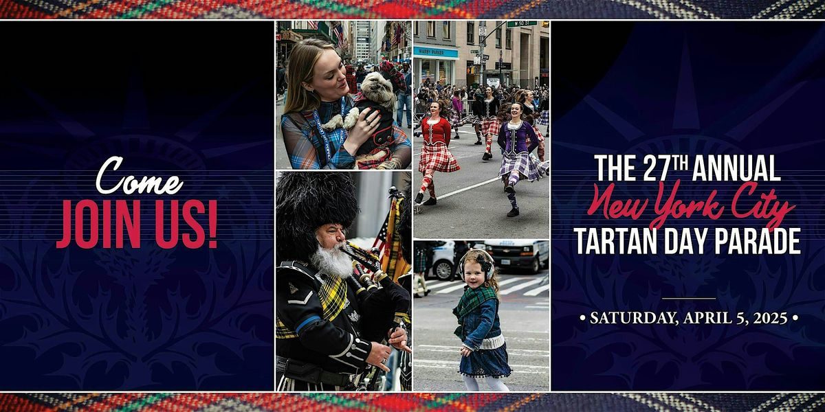 2025 NYC Tartan Day Parade