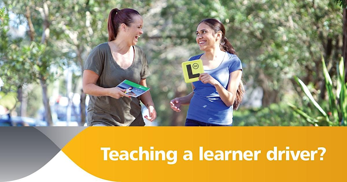 Teaching a learner driver?  Register now for a Free Online Workshop.