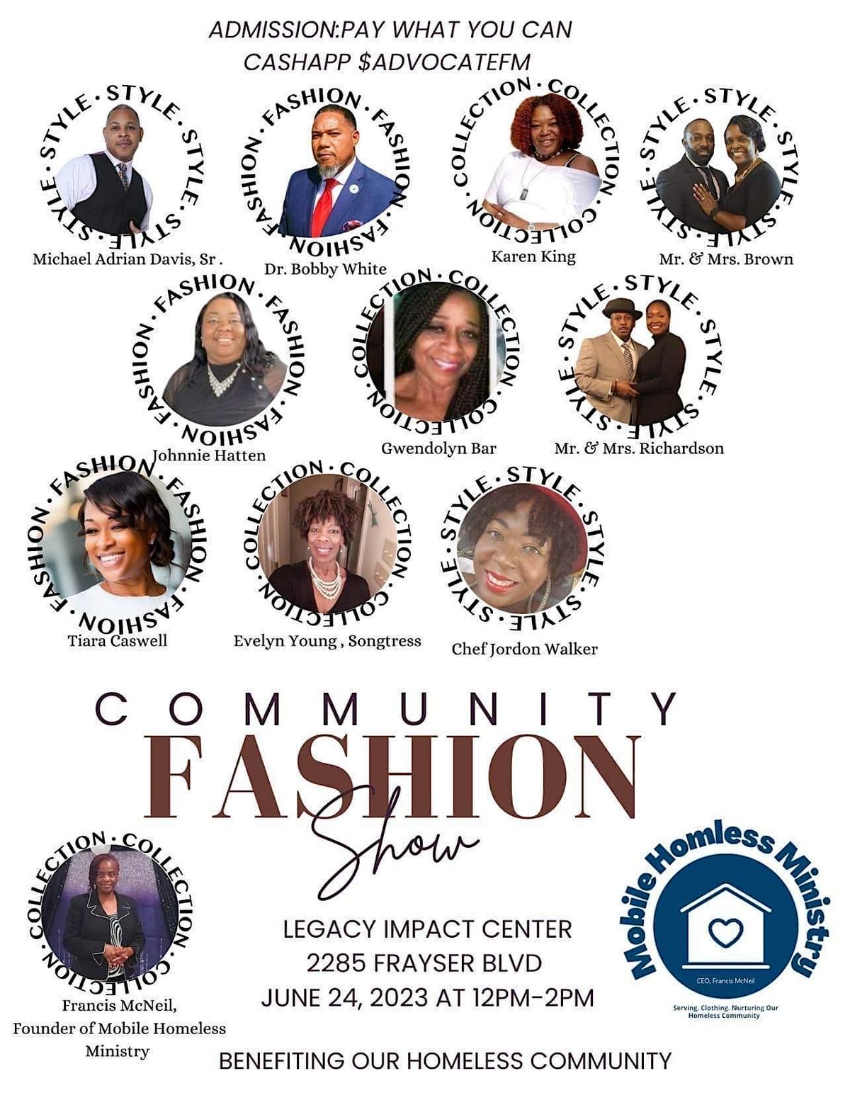 Community Fashion Show Benefiting The Homeless