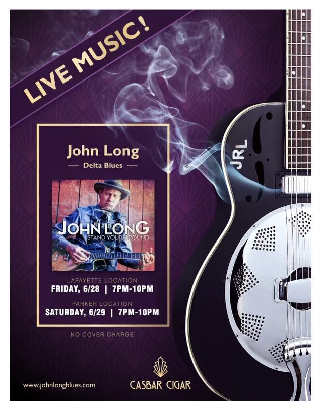 Live Music: John Long plays the Delta Blues