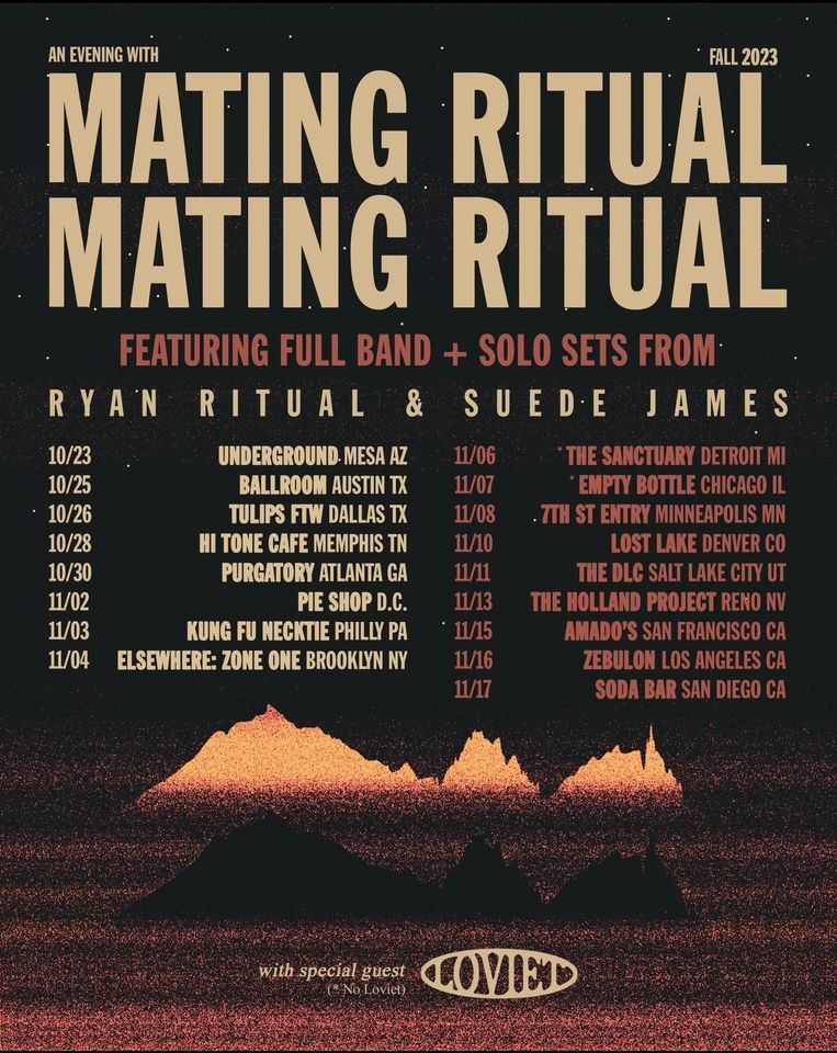 An Evening With Mating Ritual with special guest Loviet at Hi Tone