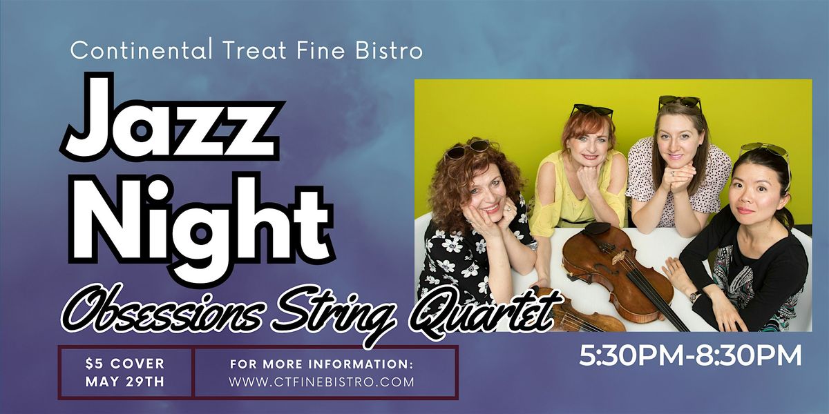Harmony & Flavour: An Evening at the Treat with Obsessions String Quartet