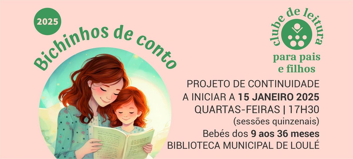 Clube de Leitura para Pais e Filhos \u201cBichinhos de Conto\u201d