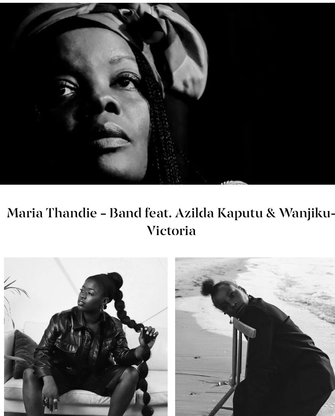 Maria Thandie - Band 