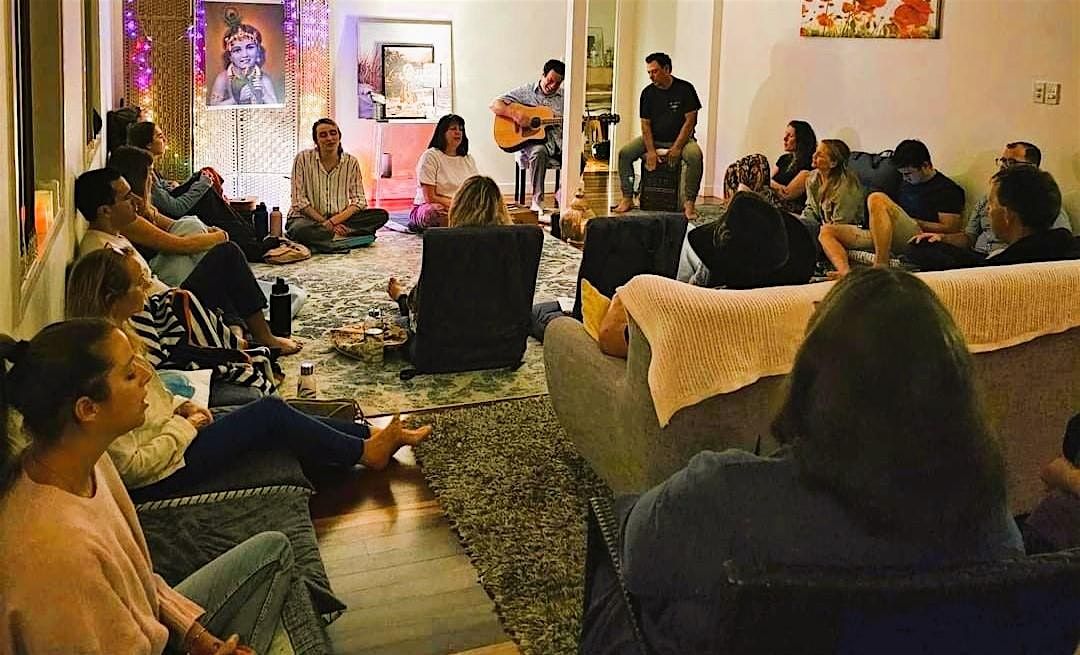 Free kirtan meditation and vegetarian dinner!