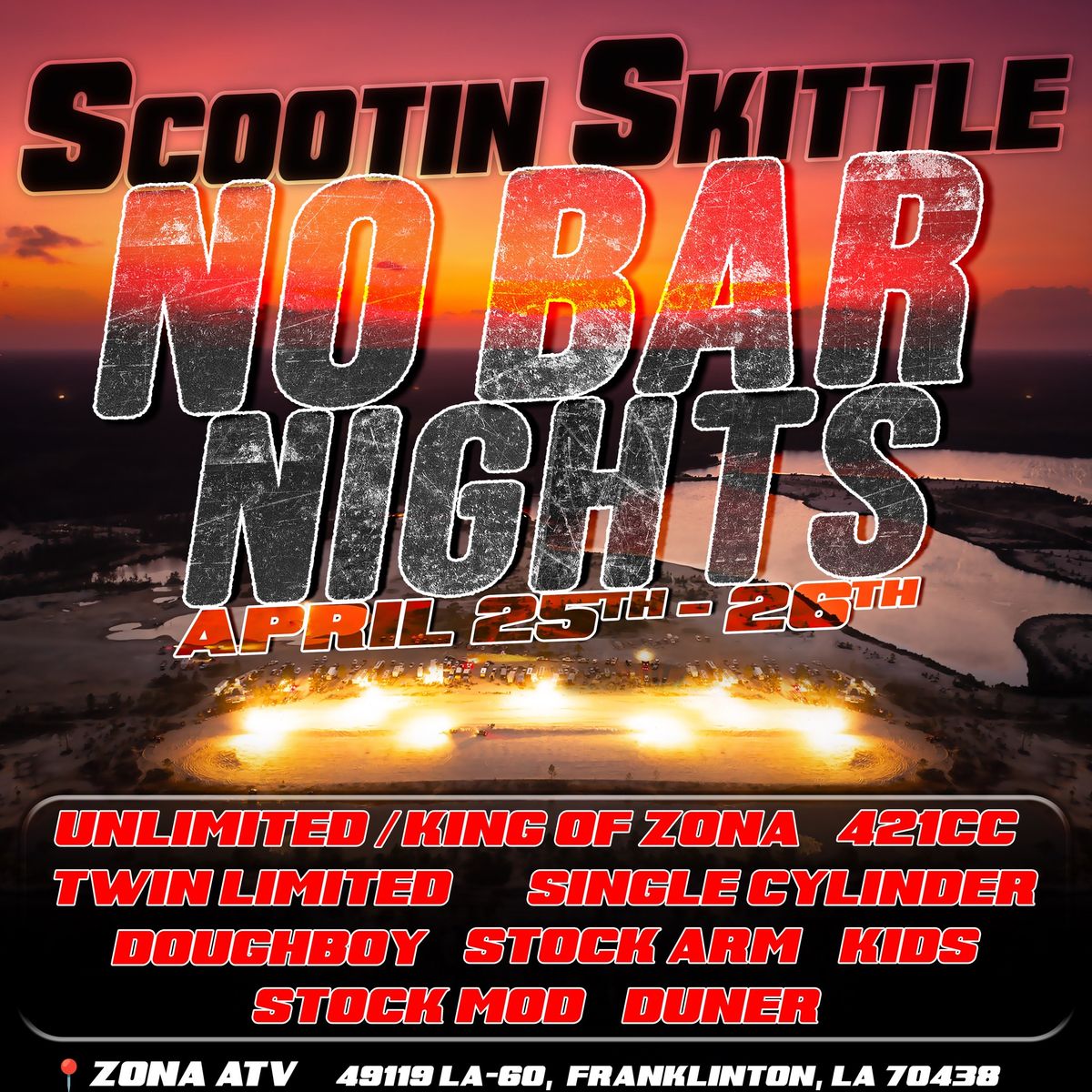 ScootinSkittle No Bar Nights