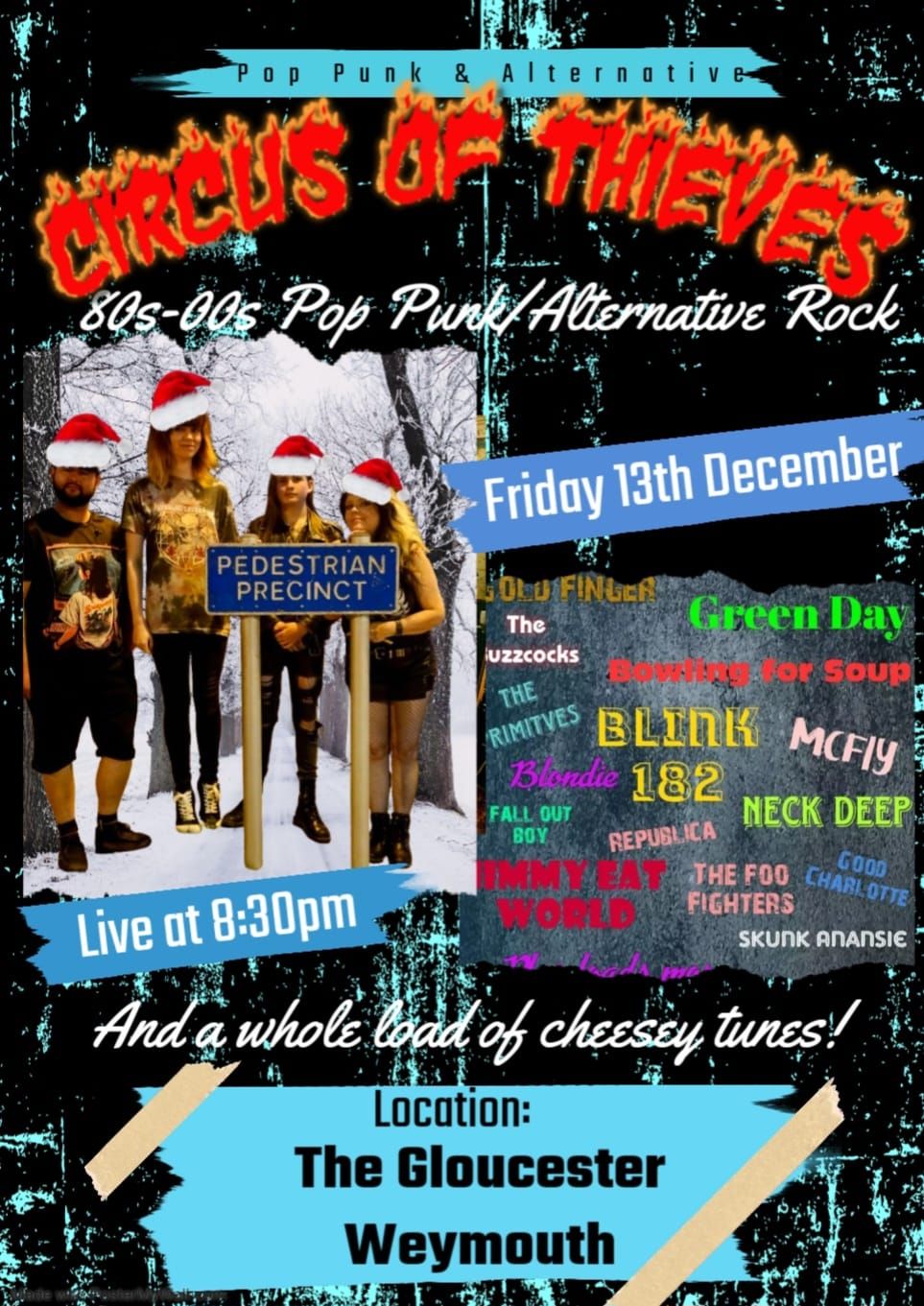 Pop Punk Christmas at The Gloucester with Circus Of Thieves 