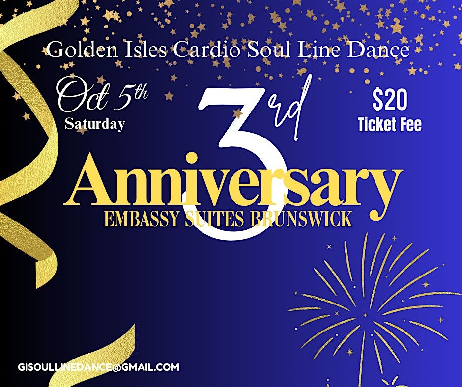 Golden Isles Cardio Soul 3rd Year Anniversary Celebration